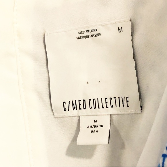 C/MEO Collective come across size medium Puffed sleeved mini dress. - Picture 6 of 13